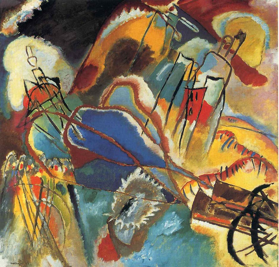 Artwork Image: Improvisation 30 (1913) by Vasily Kandinsky